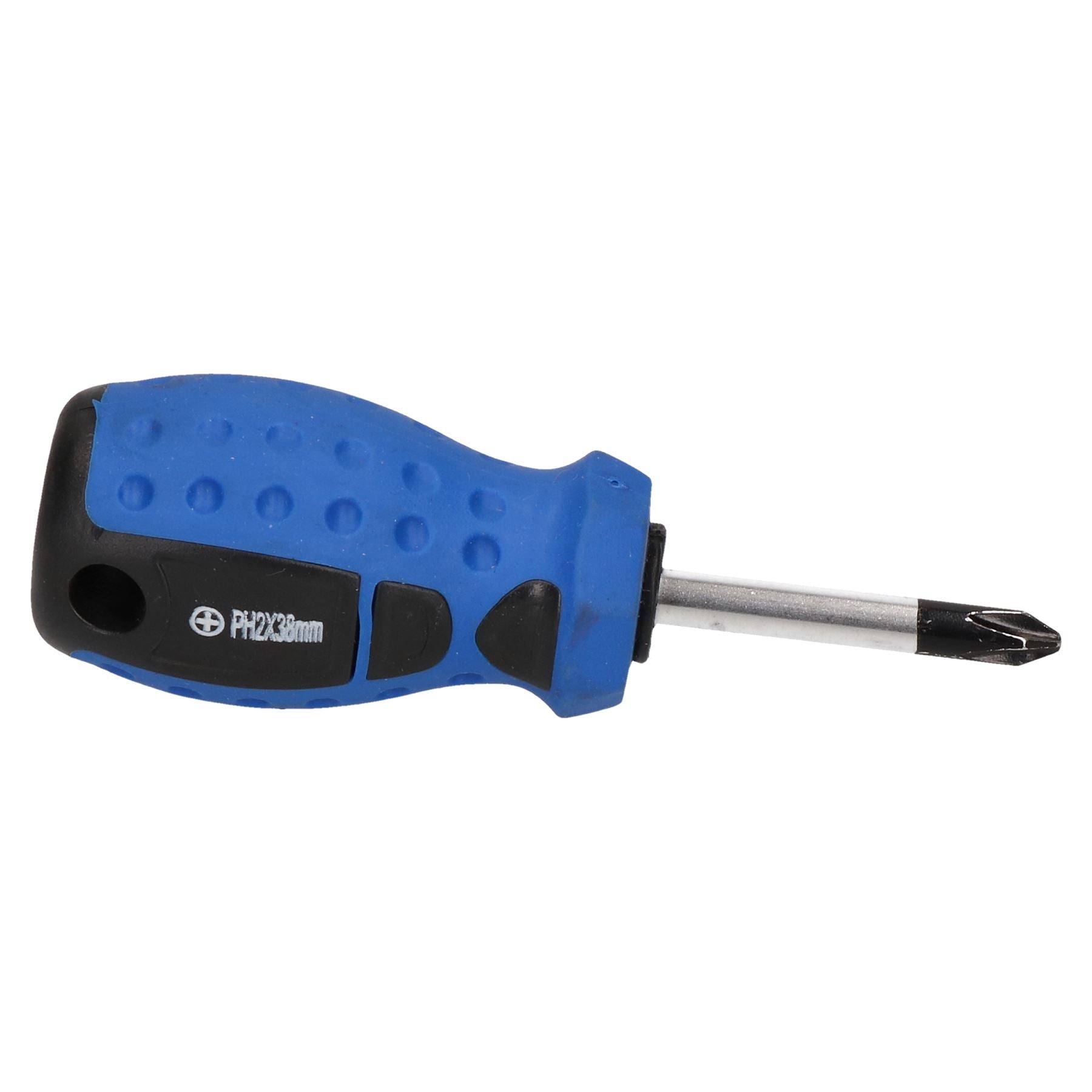 Phillips PH Screwdriver with Magnetic Tip Rubber Handle PH1 + PH2