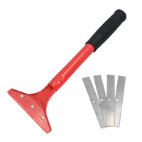 4" (100mm) Wallpaper Scraper Remover Stripper Decorating with 5 Blades TE957