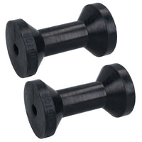 Boat / Jetski / Dinghy Trailer Keel Flat Roller Rollers Rubber 90mm