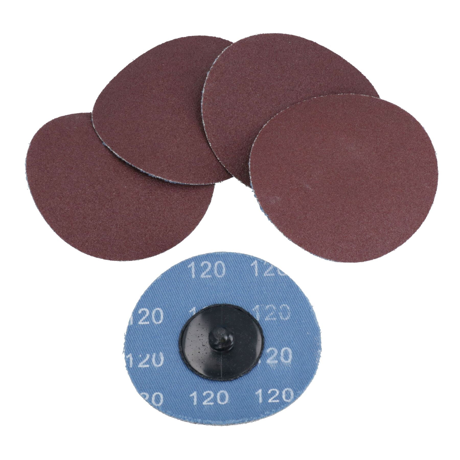 Flap Disc Set 75mm Twist Button Abrasive Discs Sanding