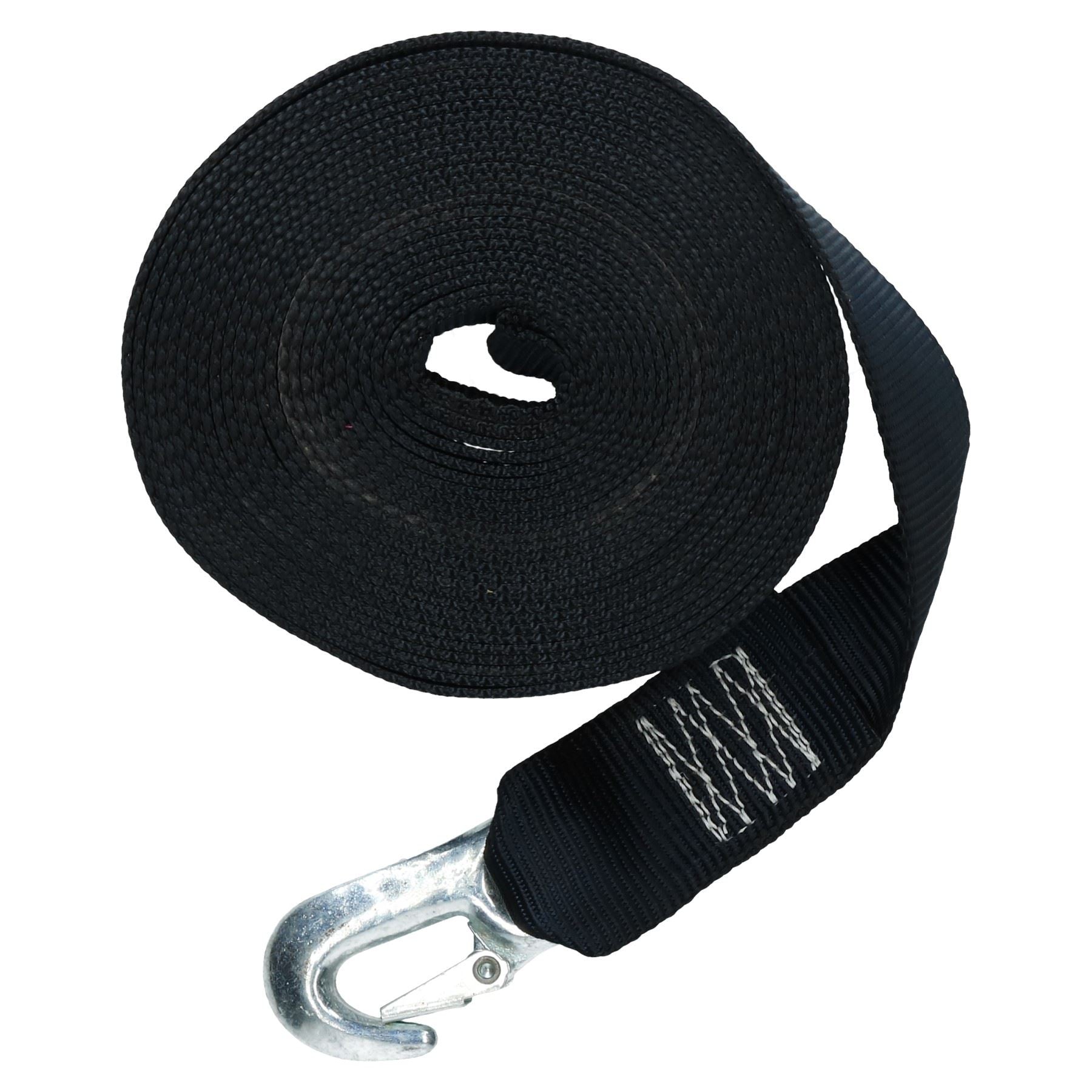 Super Heavy Duty Trailer Winch Strap for Boat, Jetski & Car Trailers 7m Webbing