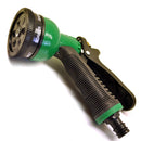 Hose Pipe Watering Spray Gun / Nozzle 6 Function Rubber Non-Slip Grip GAR51