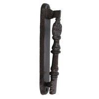 Key Door Knocker Bell Ringer Cast Iron Garden Tool Shed House Decor Farm