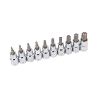 10pcs star / Torx bit socket set by BERGEN AT668