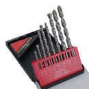 Masonry Twist Drill Bit Set 8pc Metric & Imperial Size Metal Wood Brick 3mm - 10mm