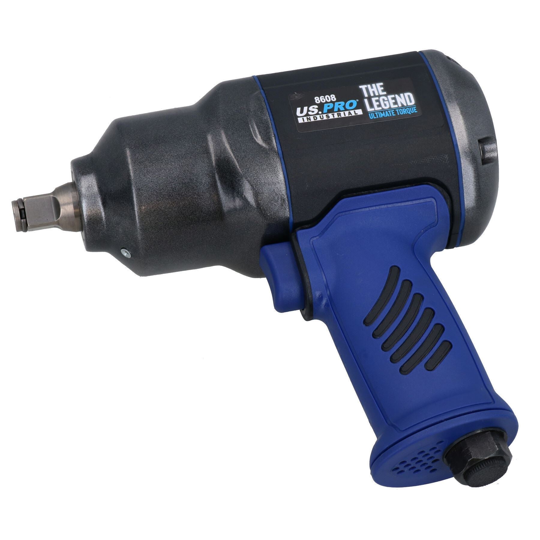 1/2” Drive Mini Air Impact Wrench 1300nm + Shallow Impact Sockets 9 – 27mm