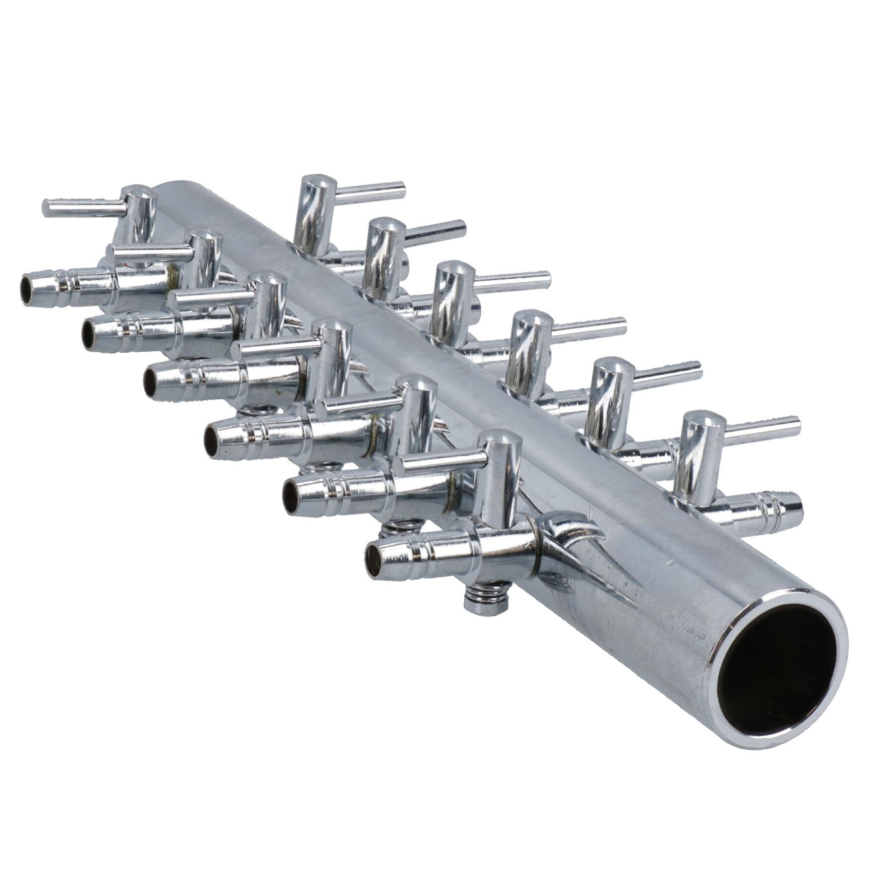 Stainless Steel Air Distributor Manifold with 12 Outlet Fish Pond Aquarium Air Splitter