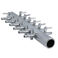 Stainless Steel Air Distributor Manifold with 12 Outlet Fish Pond Aquarium Air Splitter