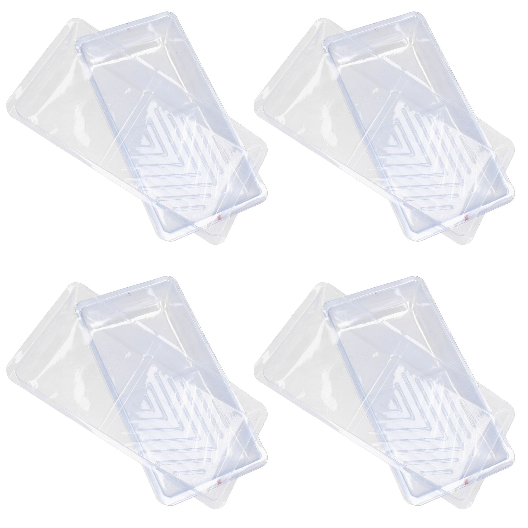 Clear Disposable Roller Tray Liners Liner for 100mm / 4” Roller Trays