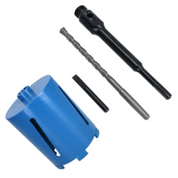 52mm – 152mm Dry Diamond Core Drill Cutter With 1/2in BSP SDS Arbor Guide