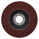 40 / 60 / 80 Grit Flap Discs Sanding Grinding For 4-1/2" Angle Grinders