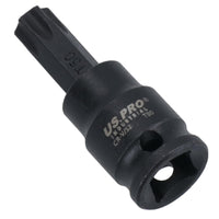 Torx Star Impact Impacted Shallow Short Bit Sockets T10-T60 Individual 3/8in Dr.