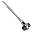 Scaffold Spanner Ratcheting Podger 2 Way Bi-Hex Ratchet 17mm 21mm Scaffolders