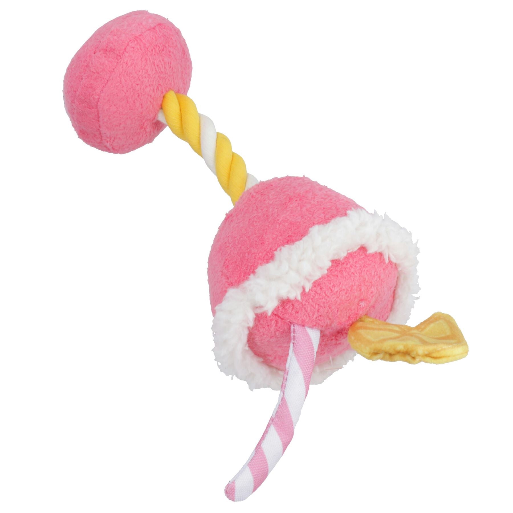 Dog Puppy Gift  Cocktail Rope Toy  Drink Themed Soft Plush Toy Present