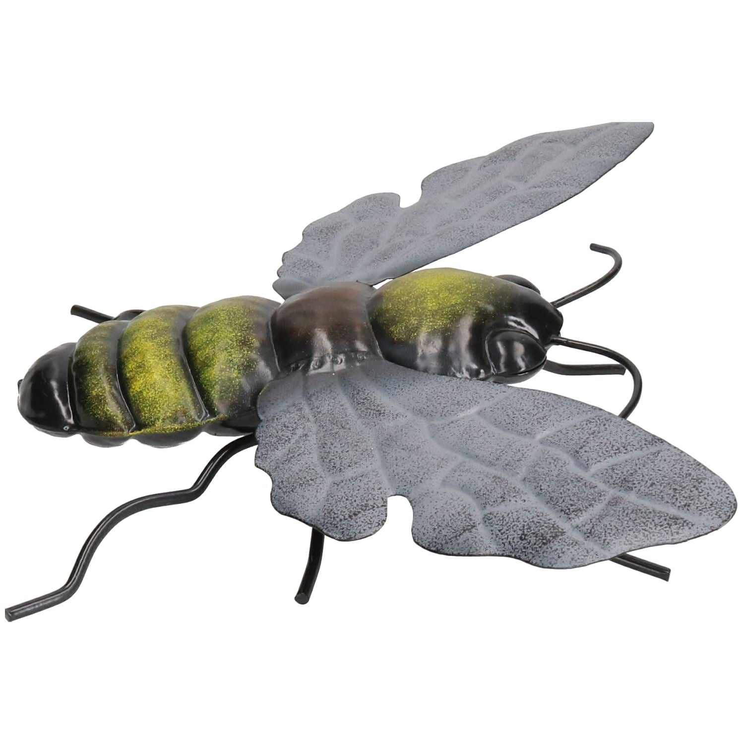 Wasp Hornet Metal 3D Garden Home Wall Art Fence Ornament Decoration Yard