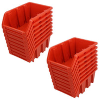 Stacking Bin Boxes Wall or Stack for Garage Workshop Storage 165 x 105 x 75