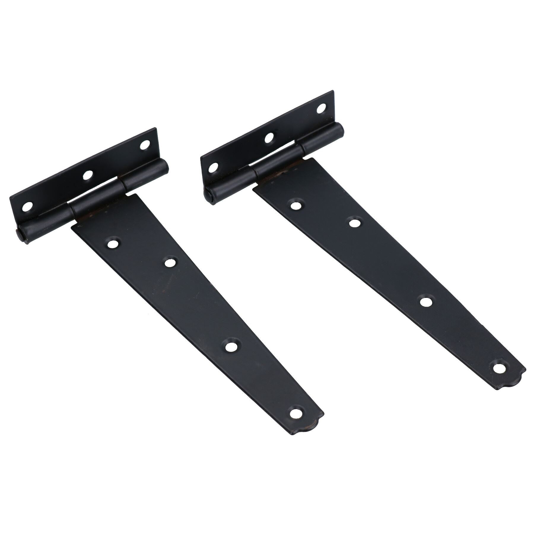 6” (150mm) Heavy Duty T Tee Hinges for Doors + Gates with Fixing Screws