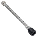 15mm or 22mm Easy Fit Braided Tap Connector Push fit Quick Release 300mm Long