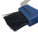 Durable Blue Horse Hoof Pick & Brush with Wave Grip Handle Stable Accessory