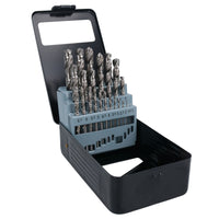 25pc HSS-G metric Drill Bit Set Split Point Drills Metal Plastic Copper 1mm – 13mm