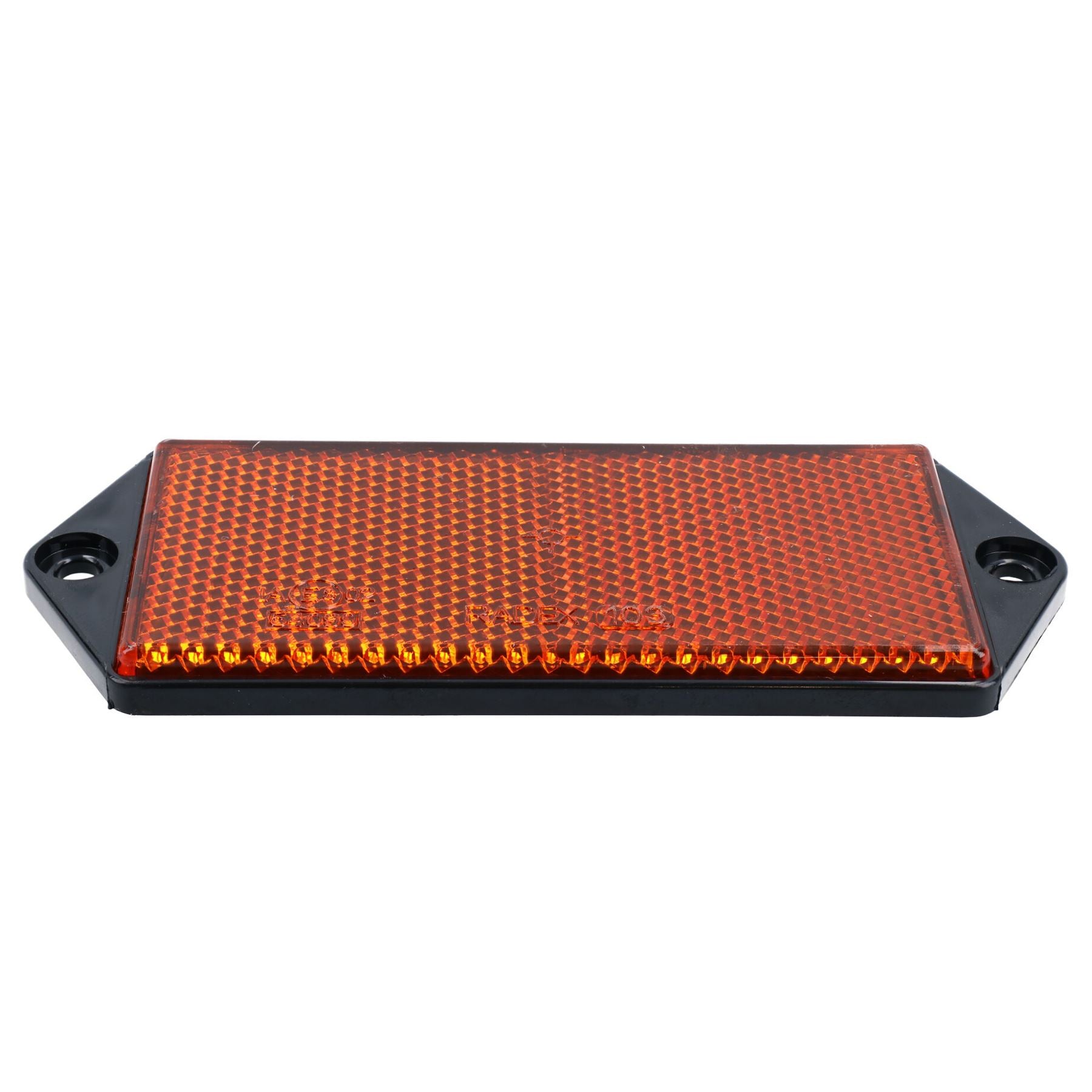 Large Rectangular Side Reflectors Amber, Red or White for Trailers Fence / Gate Posts