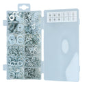 Assorted Flat and Spring Washer Assortment Set Metric + Imperial 790pc Kit