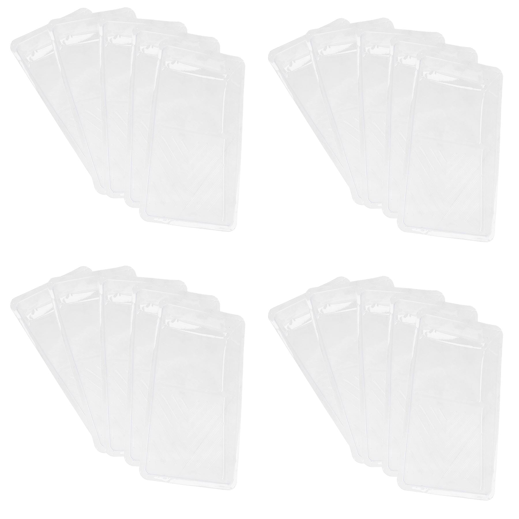 Clear Disposable Roller Tray Liners Liner for 100mm / 4” Roller Trays