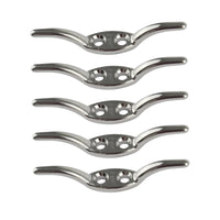 Rope Cleat 2-1/2" Stainless Steel Marine Grade 5 PACK 316 Boat Washing Line DK77