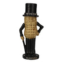 Mr. Peanut Money Box Bank Jar Planters Mascot Figure Cast Iron Statue Figurine