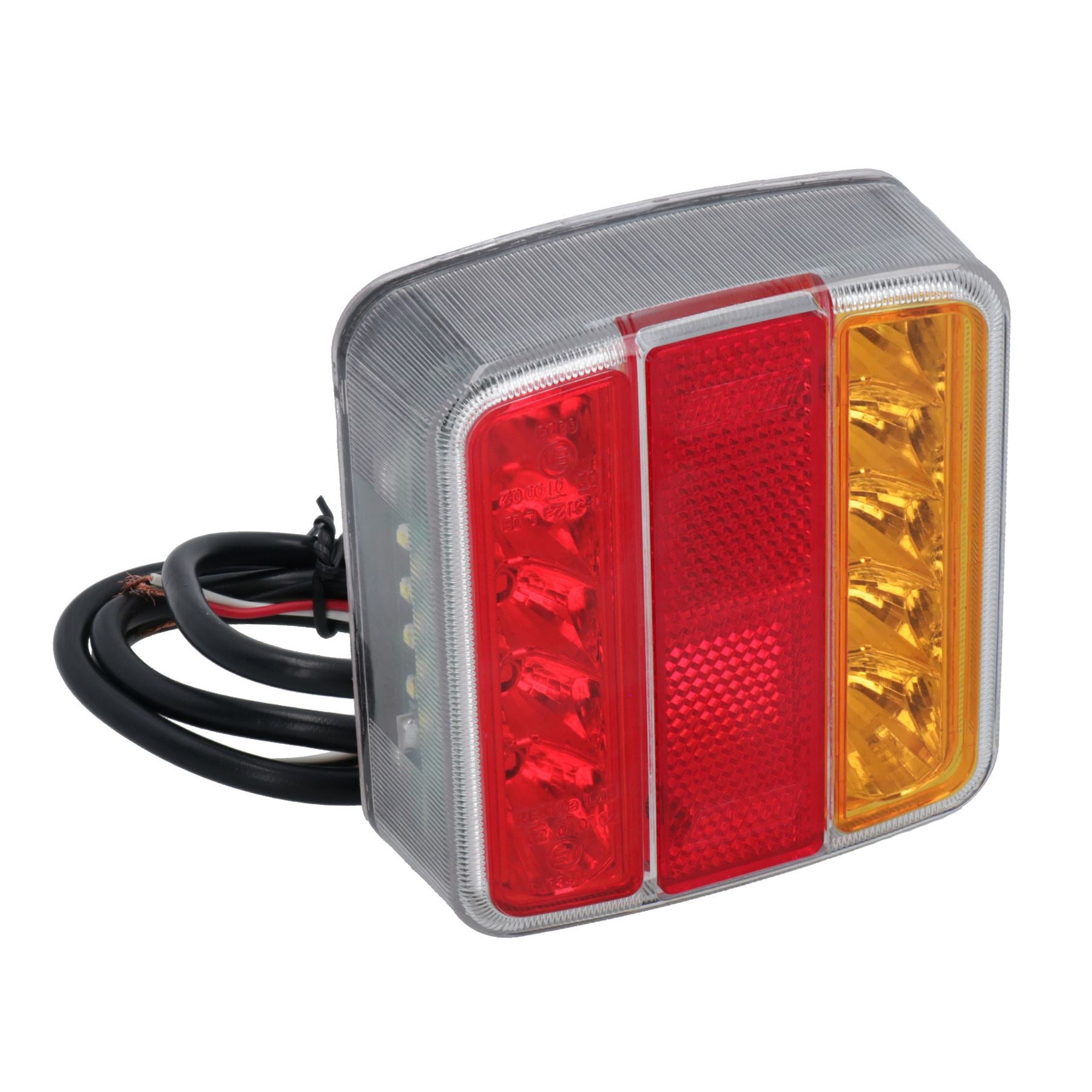 LED Square Trailer Light Replacement Lighting Board Caravan Rear Lamp 12v