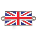 Enamelled Union Jack Flag Badge Metal Classic GB Car Emblem