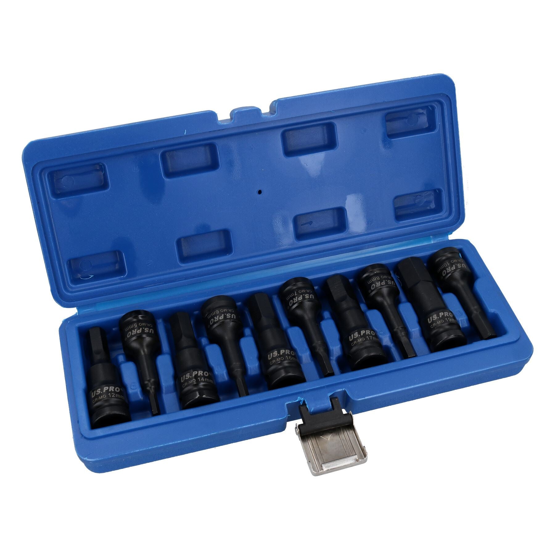 Metric MM Impact Impacted Allen hex Key Sockets Extra Long 5mm – 19mm 10pc