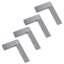 3” 75mm Engineer Tri Set Square Right Angle Straight Edge Stainless Steel