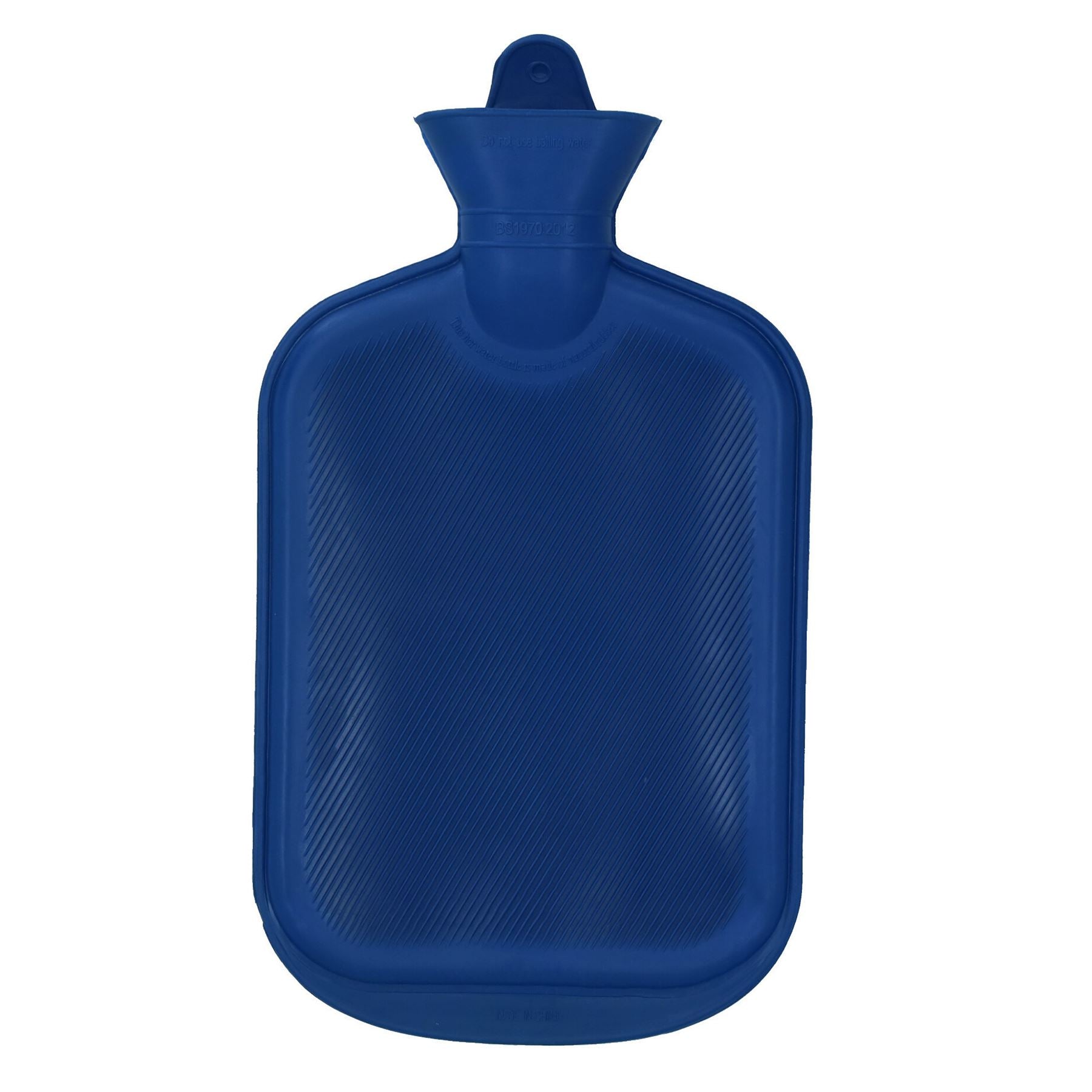 2 Litre Hot Water Bottle with Polyester Fleece Cover Cosy Revitalize Therapy