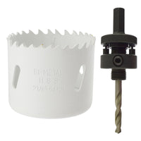 32 - 152mm Hole Saw with 1/2" Shank Chuck Cutter Bi-Metal Drill