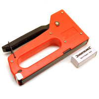 ABS Staple Gun / Stapler Craft Hobby DIY / 4-8mm Staples SIL62