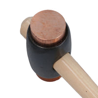 Thor No 4 Copper & Rawhide Faced Hammer / Hide Mallet Dead Blow TE400