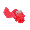 Scotch Lock / Snap Connector Set Red Plastic Consumable Fastener