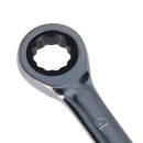 Metric MM Combination Gear Ratchet Ratcheting Spanner Wrench Bi-Hex 12 Sided