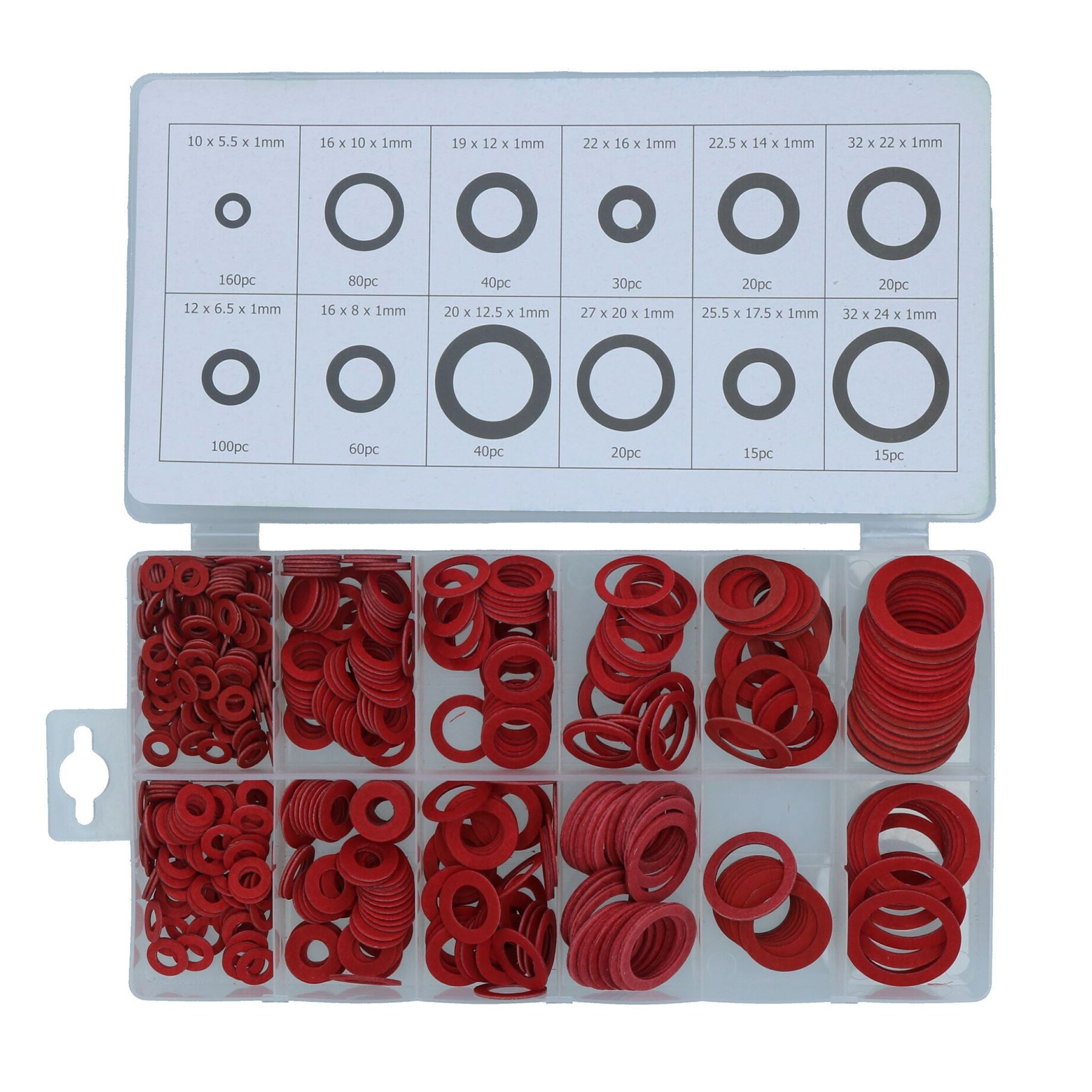 Fibre / Sealing Washer Assortment 600pc AST4