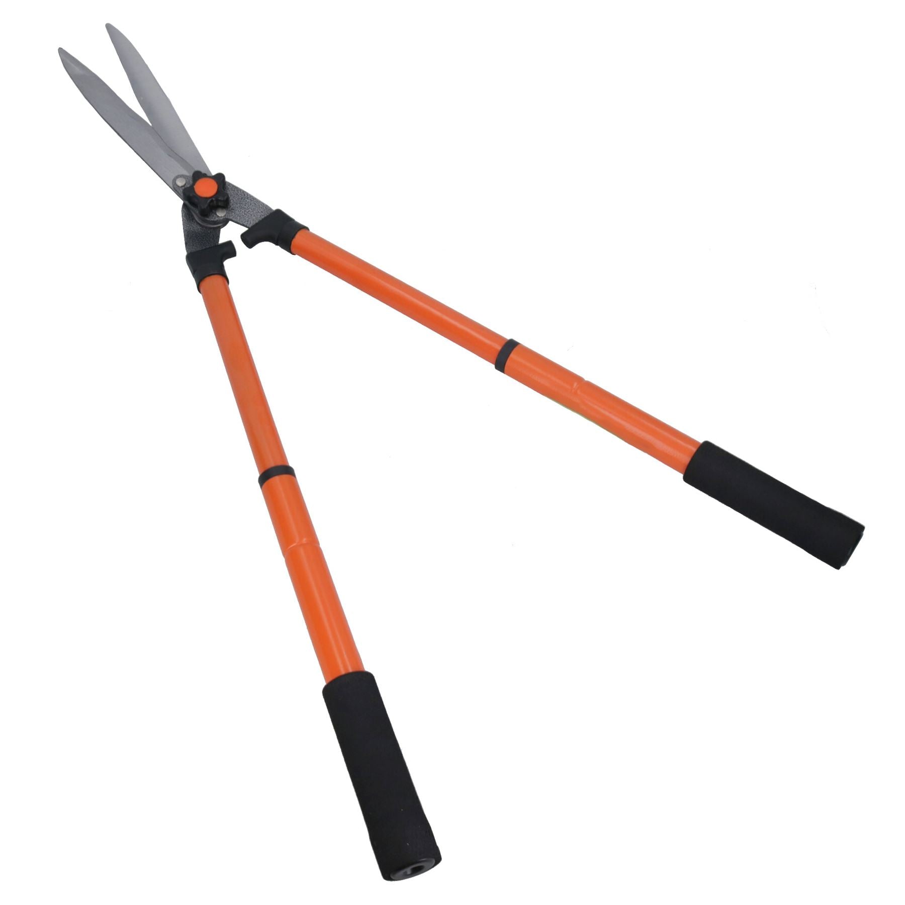 Extending Handle Hedge Bush Shears Trimmers Cutters Soft Grip 8" (200mm)