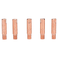 1.0mm 1mm Mig Welding Welder Round Contact Tips For MB15 Euro Torches 5pk