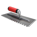 Aluminium Plasterers Plastering Hawks Board + 8mm Square Notched Float Trowel