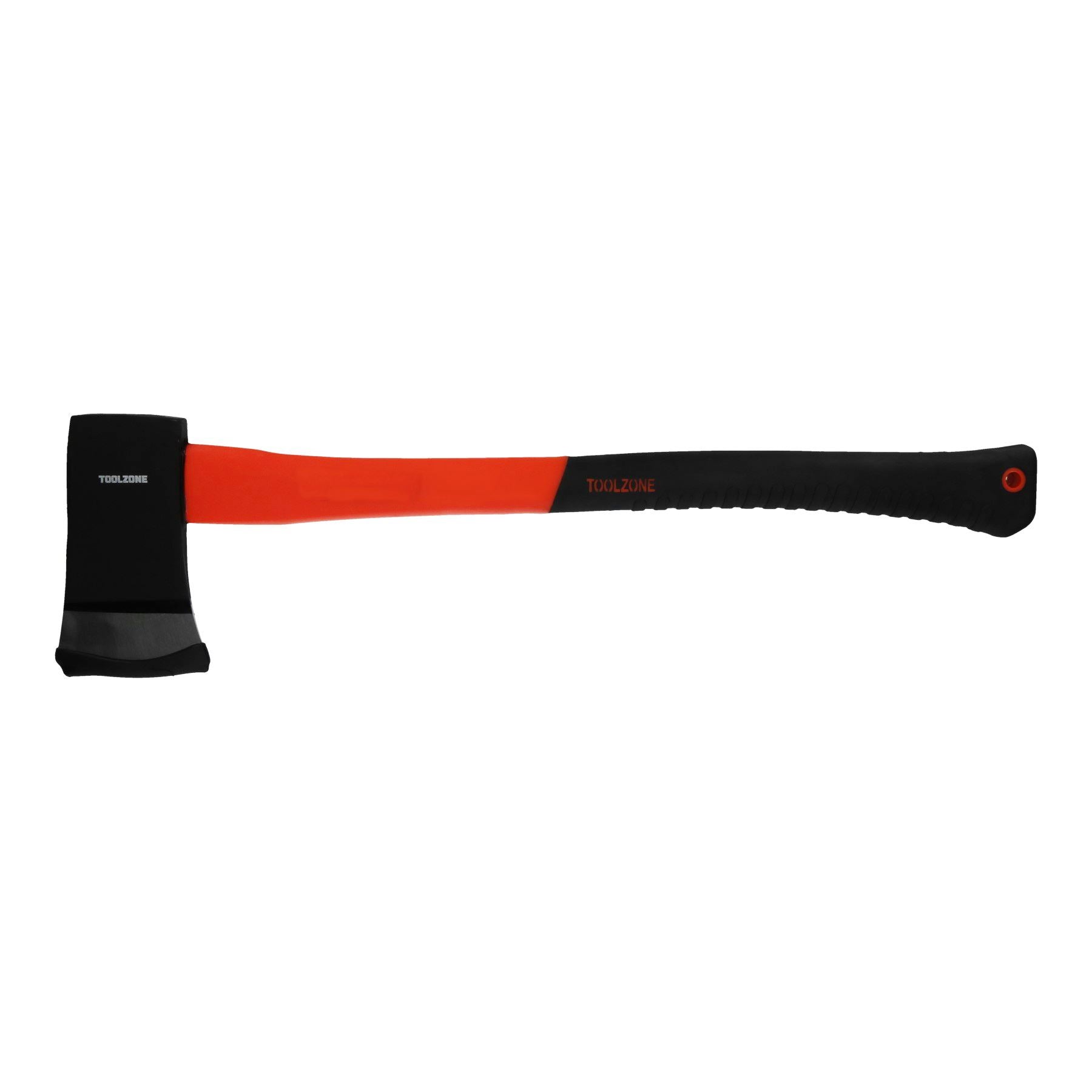 2.5Lb Log Splitting 70% Fibre Handle Axe Maul Fibreglass Shaft HiViz Rubber Grip