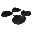 4 Pack Caravan Jack Pads Corner Steady Feet Stabiliser Shoes Anti-sink Steadies