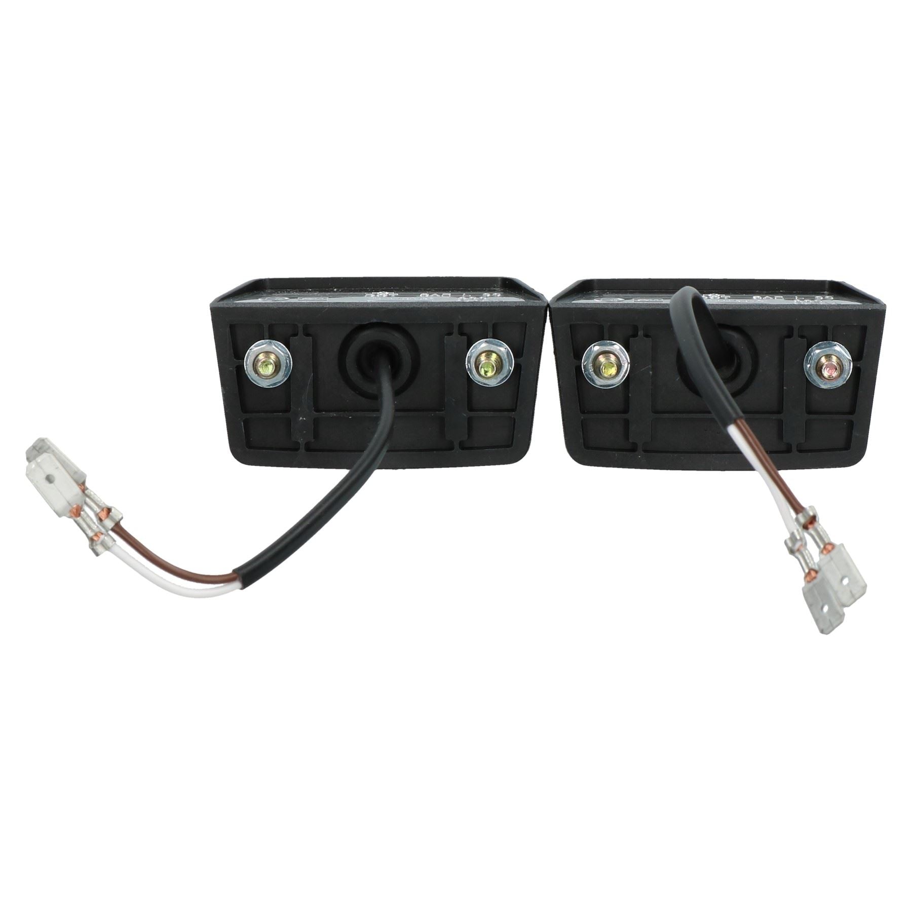 Number Plate Illumination Light / Lamp for Trailers Caravans Vans 2 Pack