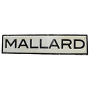 Mallard Railway Train Cast Iron Sign Plaque Door Wall House Fence Gate Garage