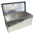 Trailer Truck Aluminium Lockable Tool Box Chest Locker Storage Small - Large