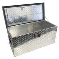 Trailer Truck Aluminium Lockable Tool Box Chest Locker Storage Small - Large