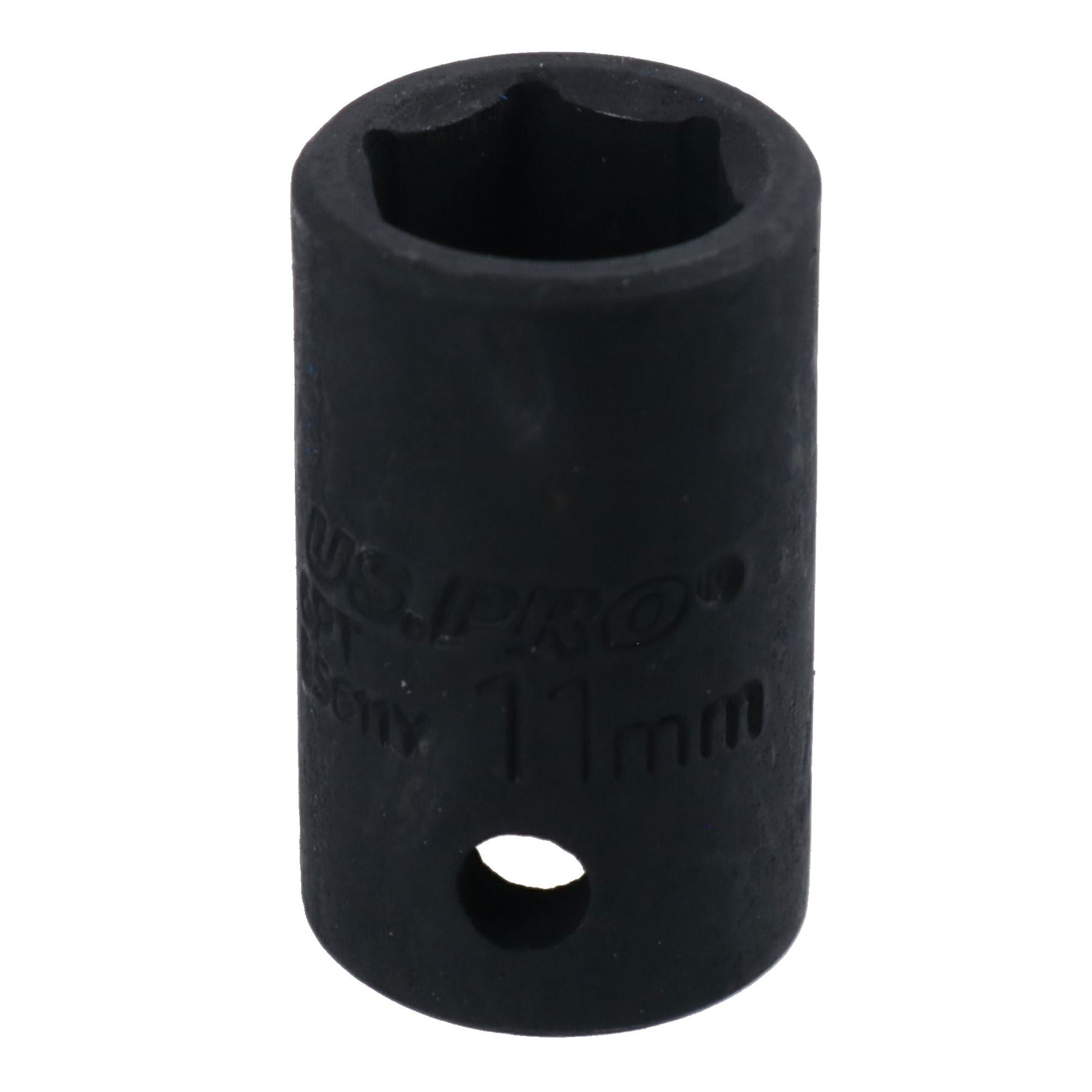 3/8in Drive Shallow Stubby Metric Impacted Impact Socket 6 Sided Single Hex